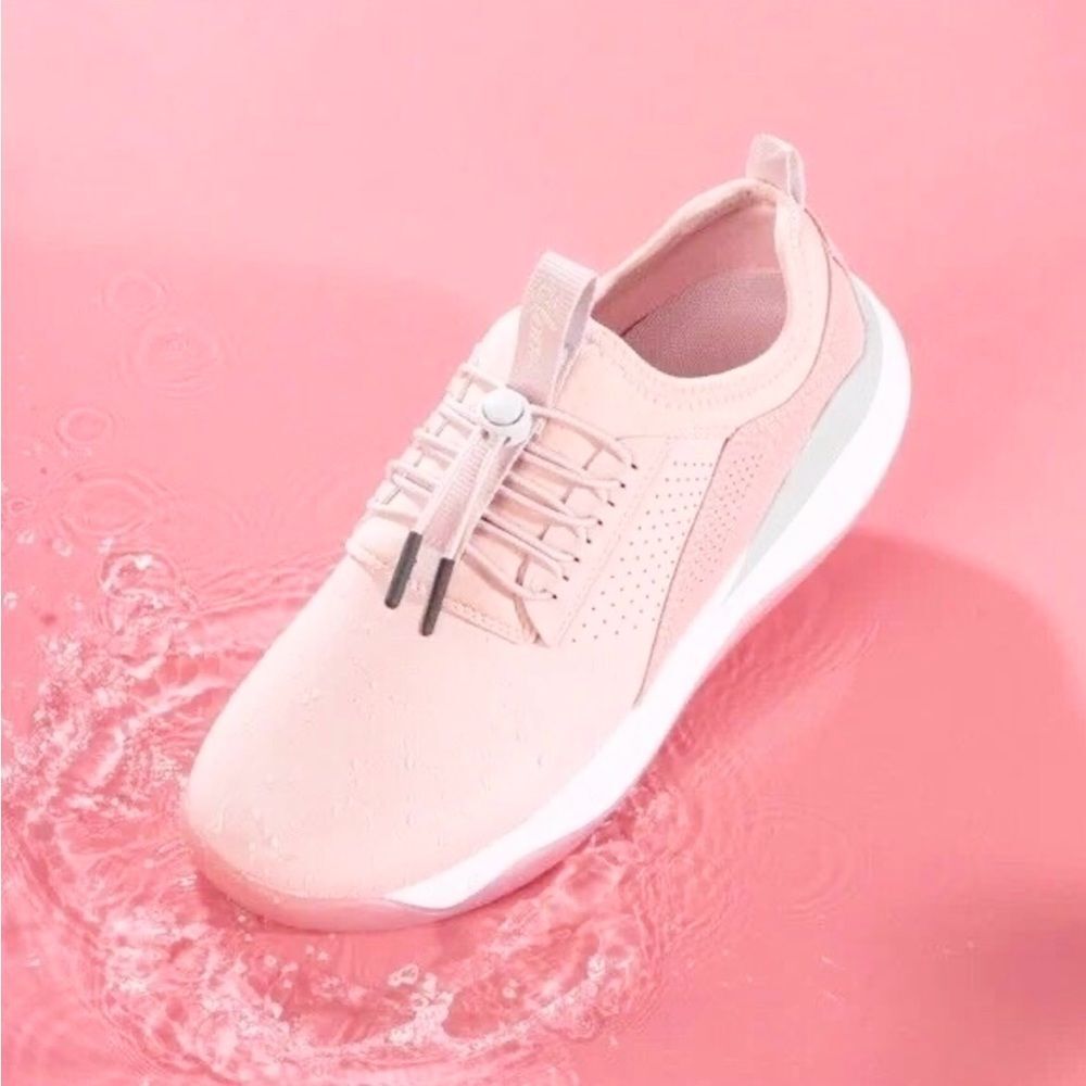 NEW Clove Pink Up Breast Cancer Awareness Comfort nursing Sneakers Shoes 9.5